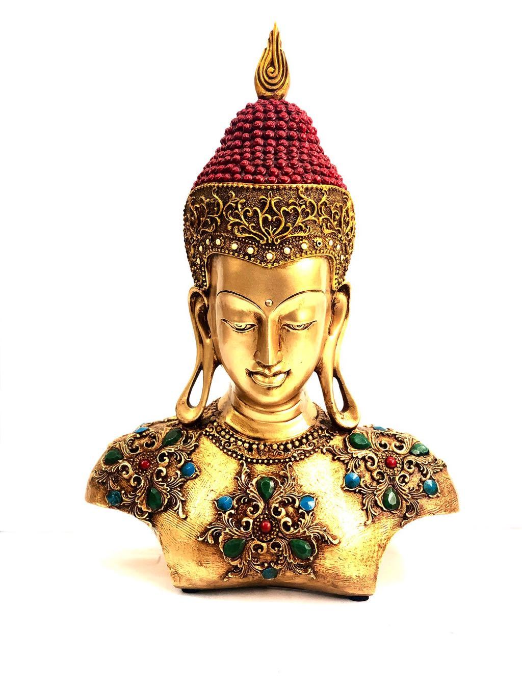 Buddha Bust Perfect To Redecorate Your Lovely Homes Exclusively From Tamrapatra