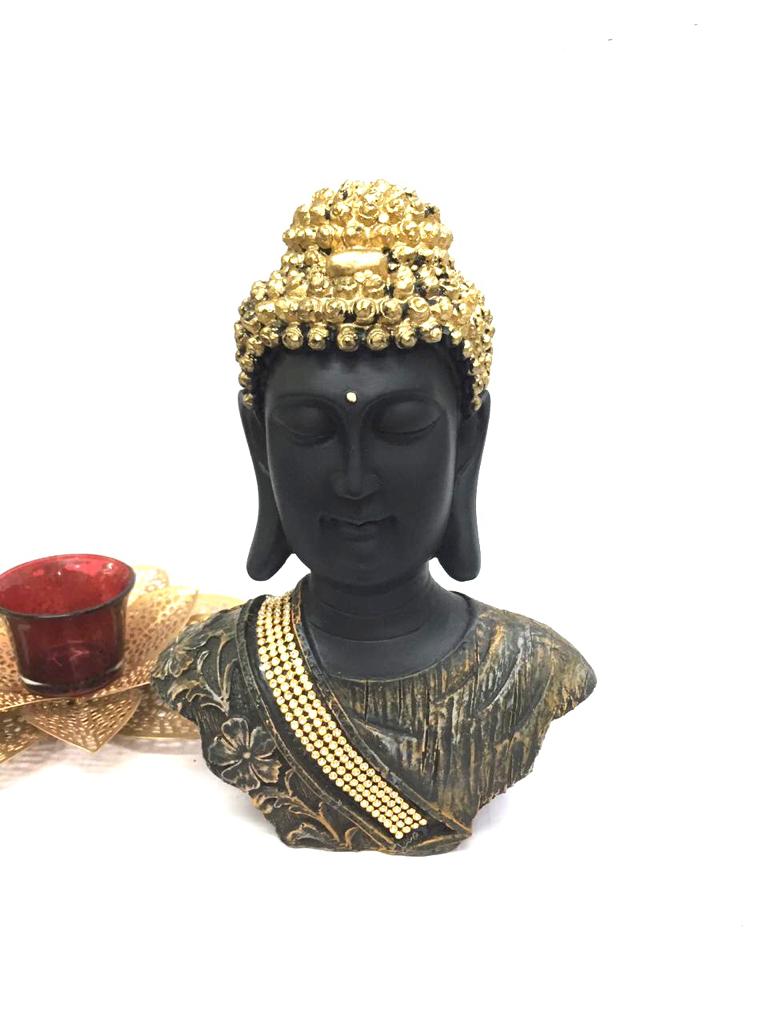 Buddha Bust Sculpture Face Spiritual Collection Extraordinary From Tamrapatra
