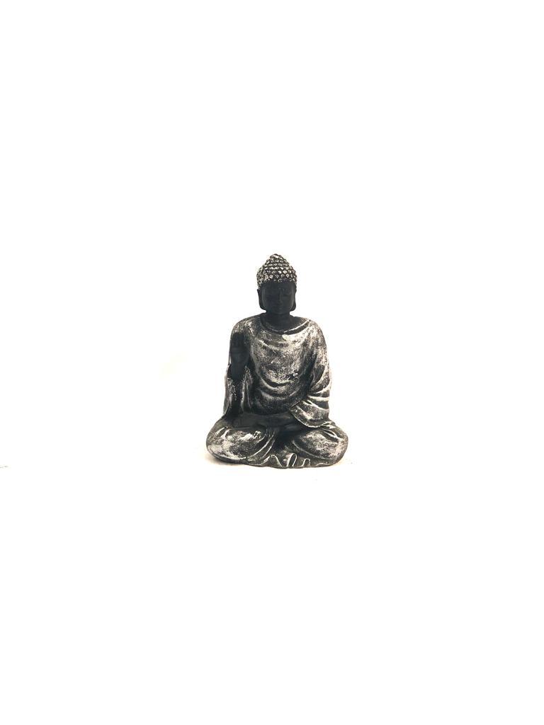 Lord Buddha Resin Handicrafts Collection Religious Showpiece By Tamrapatra
