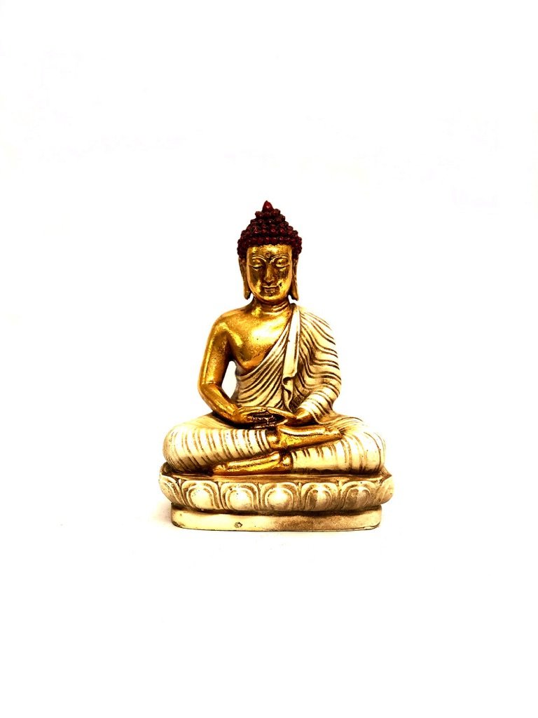 Buddha In Meditation Handcrafted To Suit Every Space Excluisvely By Tamrapatra
