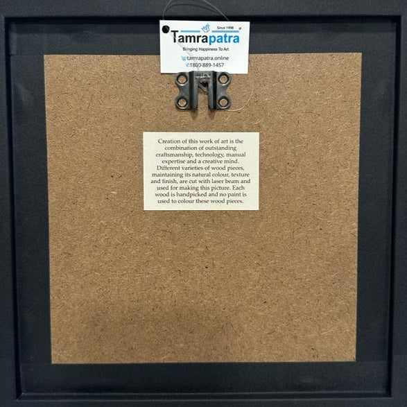 Buddha 3D Art Wooden Frame Unique Craftsmanship Corporate Gifts Tamrapatra