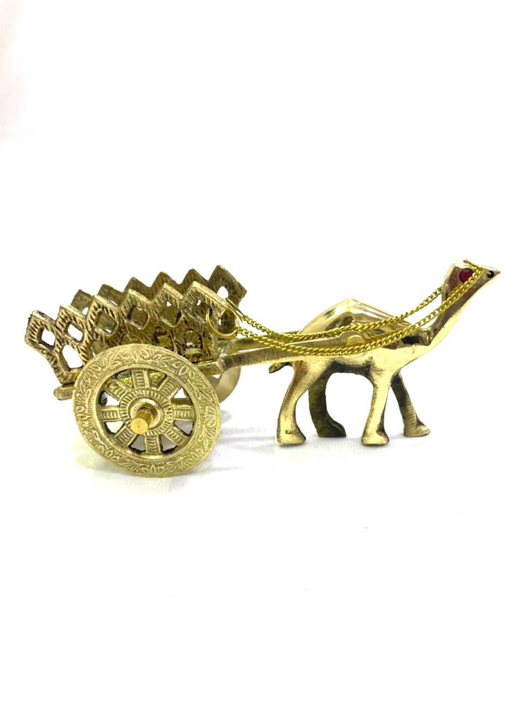 Camel Cart Brass Vintage Décor Traditional Artefacts Vintage Style By Tamrapatra