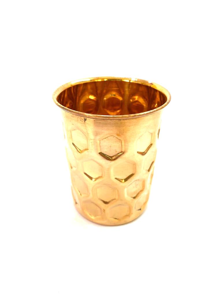 Copper Mugs & Cups Drinking Water The Healthy Lifestyle Utility by Tamrapatra