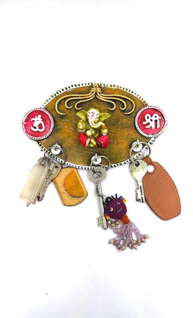 Ganesha Key Holders in Various Abstract Designs unique Gifts Utility Tamrapatra