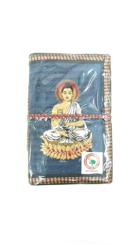 Buddha Diary Blue Shade With Recycled Paper Extraordinary Design Tamrapatra