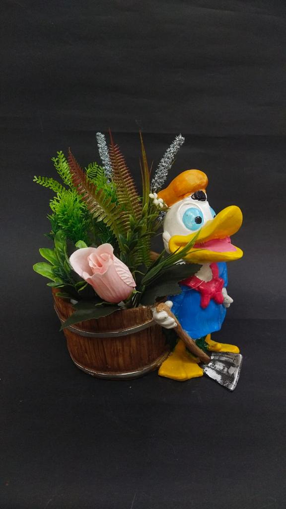 Donald Duck Planter Kids Friendly Gifts Cartoon Designs Artwork Tamrapatra