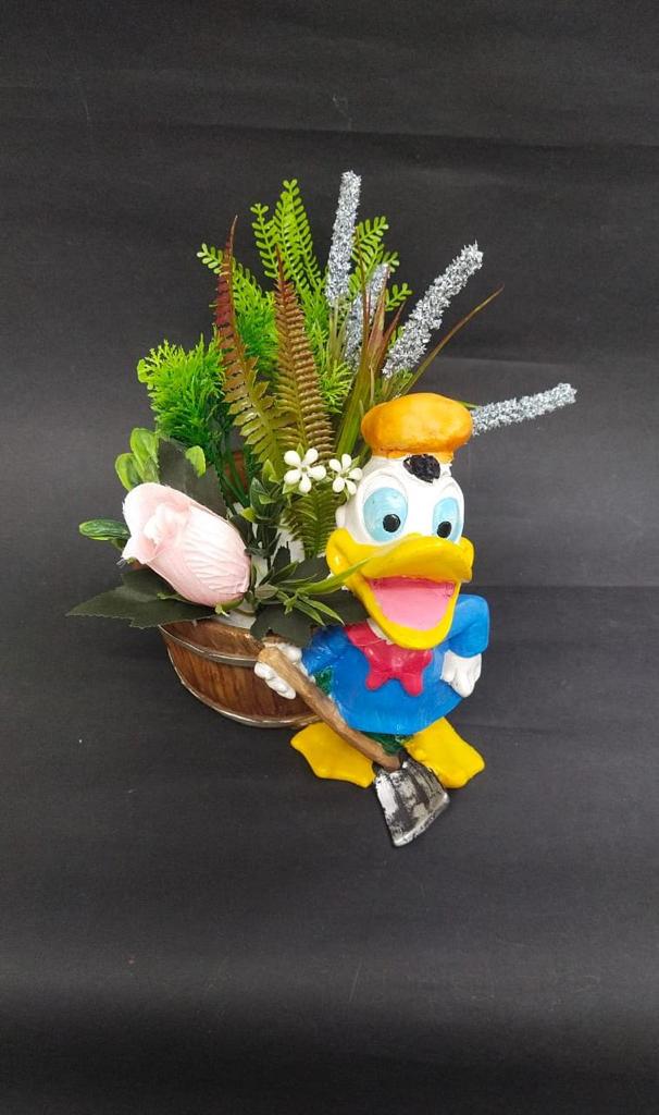 Donald Duck Planter Kids Friendly Gifts Cartoon Designs Artwork Tamrapatra