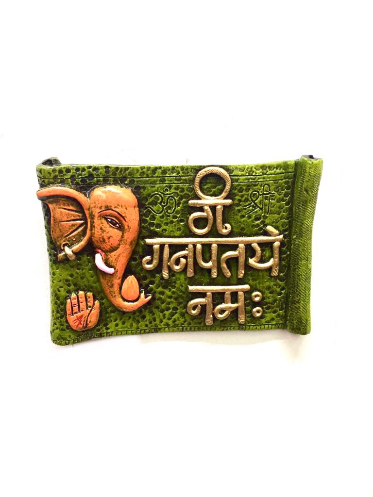 Traditional Artistic Resin Frame With Ganesh House Warming Gifts By Tamrapatra