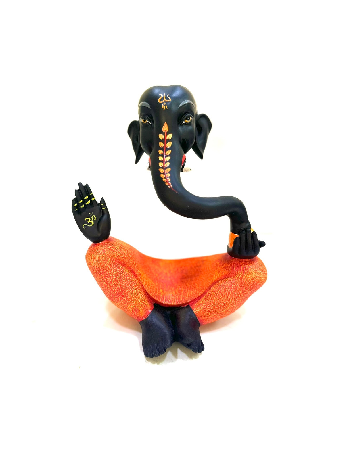 Mighty Lord Ganesha Designed In Resin Black Unique Concept At Tamrapatra - Tamrapatra