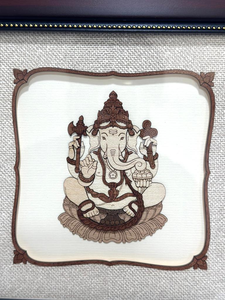 God Ganesha Wooden Creation Handcrafted By Local Artisan Designs By Tamrapatra