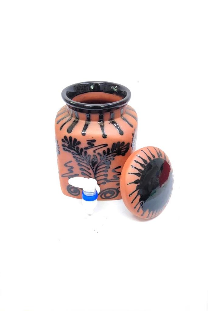 Glazed Clay Jug In Various Size Enjoy Clean & Hygiene Water Storage From Tamrapatra