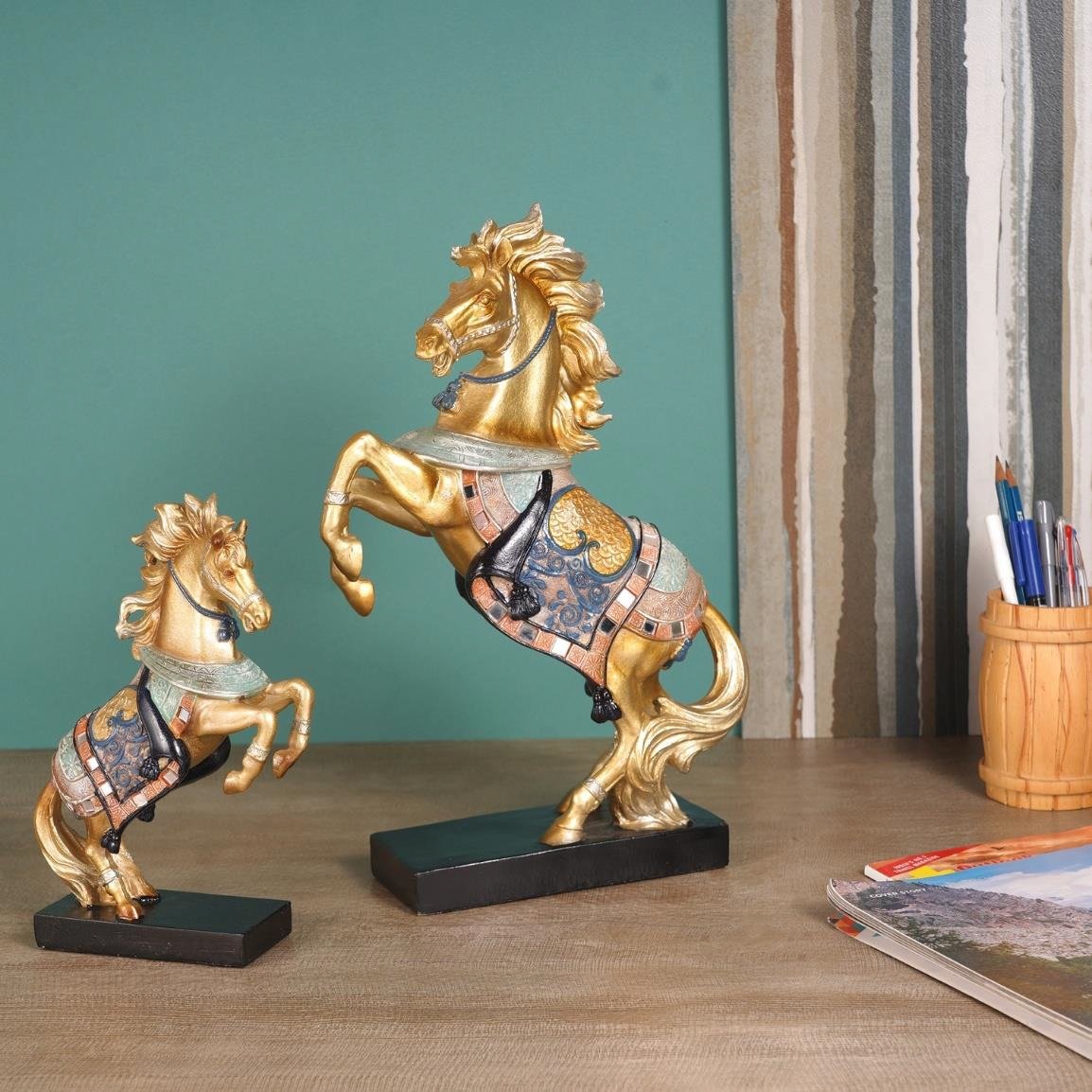 Best Modern Designer Horse With Painted With Classic Colors Tamrapatra