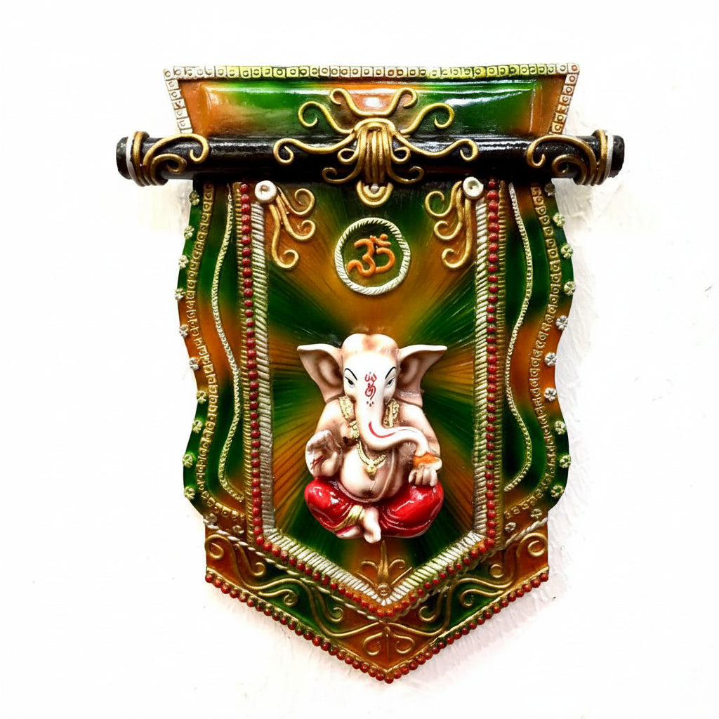Ganesha Shlok In Exclusive Designer Frame Handcrafted In India by Tamrapatra
