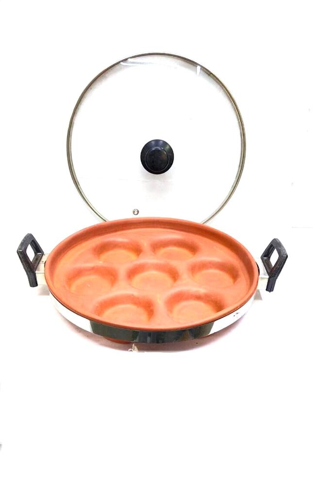 Appe Cooker Pancakes Idli Terracotta Cookware Exclusive Designs From Tamrapatra