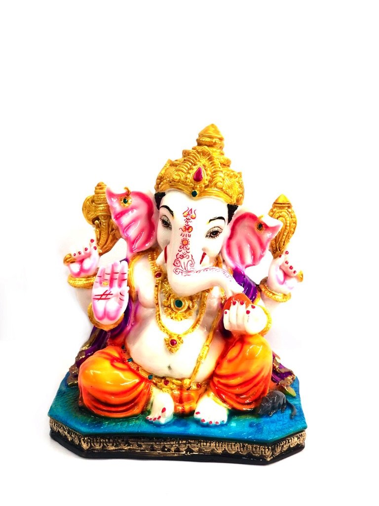 Exclusive Resin Decor Lord Ganesha Handcrafted Gifts By Tamrapatra