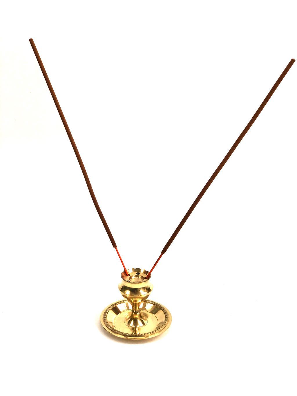 Incense Stick Holder Brass Various Shapes Pooja Decoration Tamrapatra