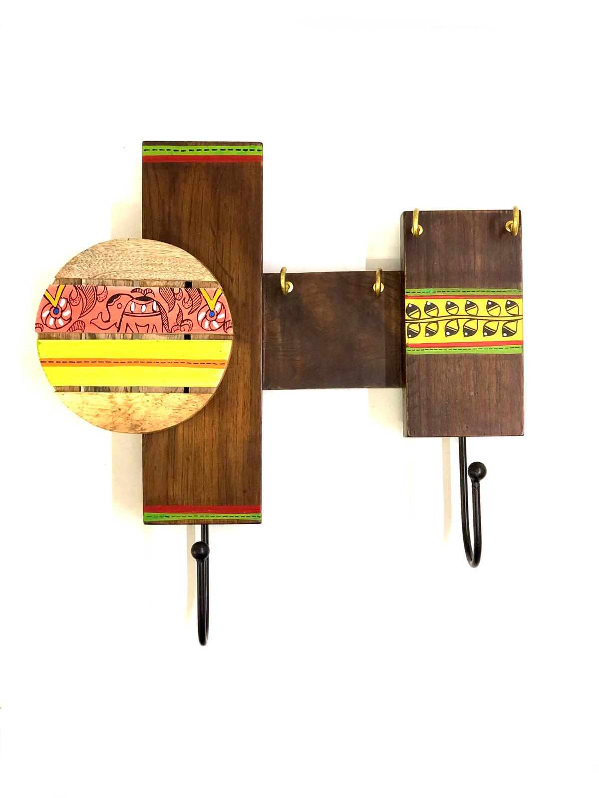 Madhubani Handpainted Wonderful Creation Keys & Utility Hanger By Tamrapatra