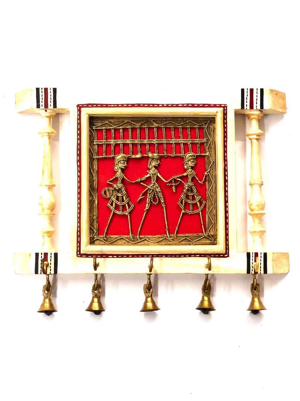 Home Utility For Your Set Of Keys In Indian Art Depiction Décor By Tamrapatra