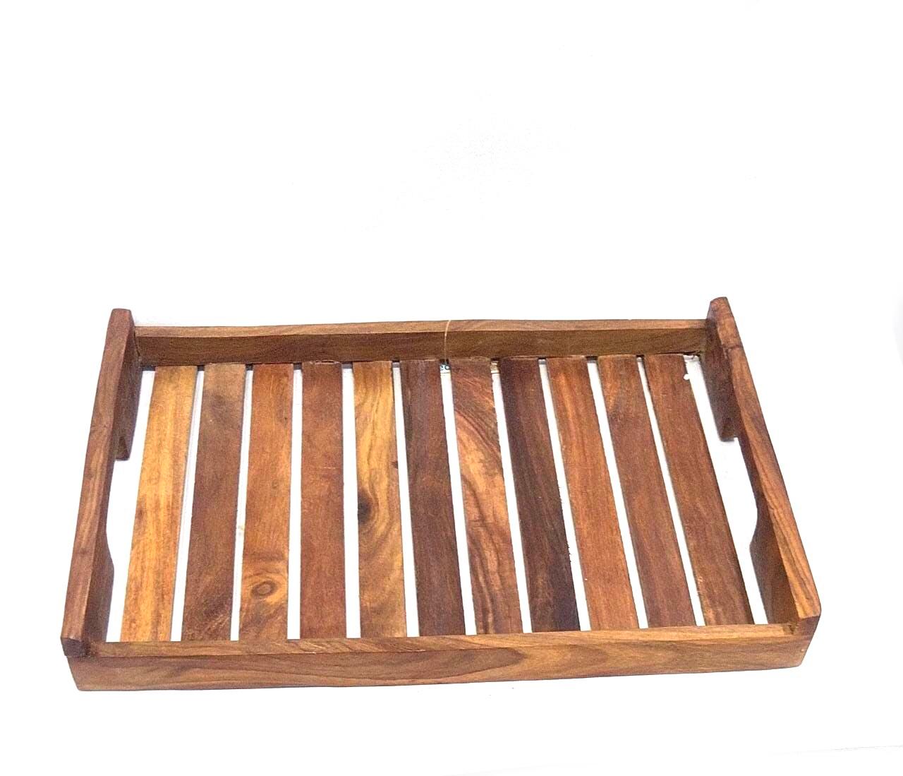 Unique Trays Handcrafted Wooden Creations Exclusive Dinning By Tamrapatra