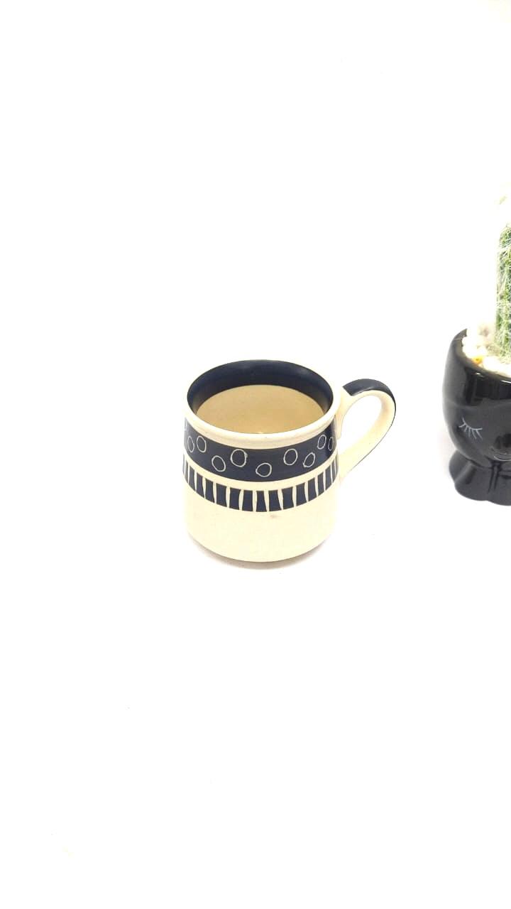 Cool Black Designer Ceramic Mugs To Serve Your Friends & Family From Tamrapatra