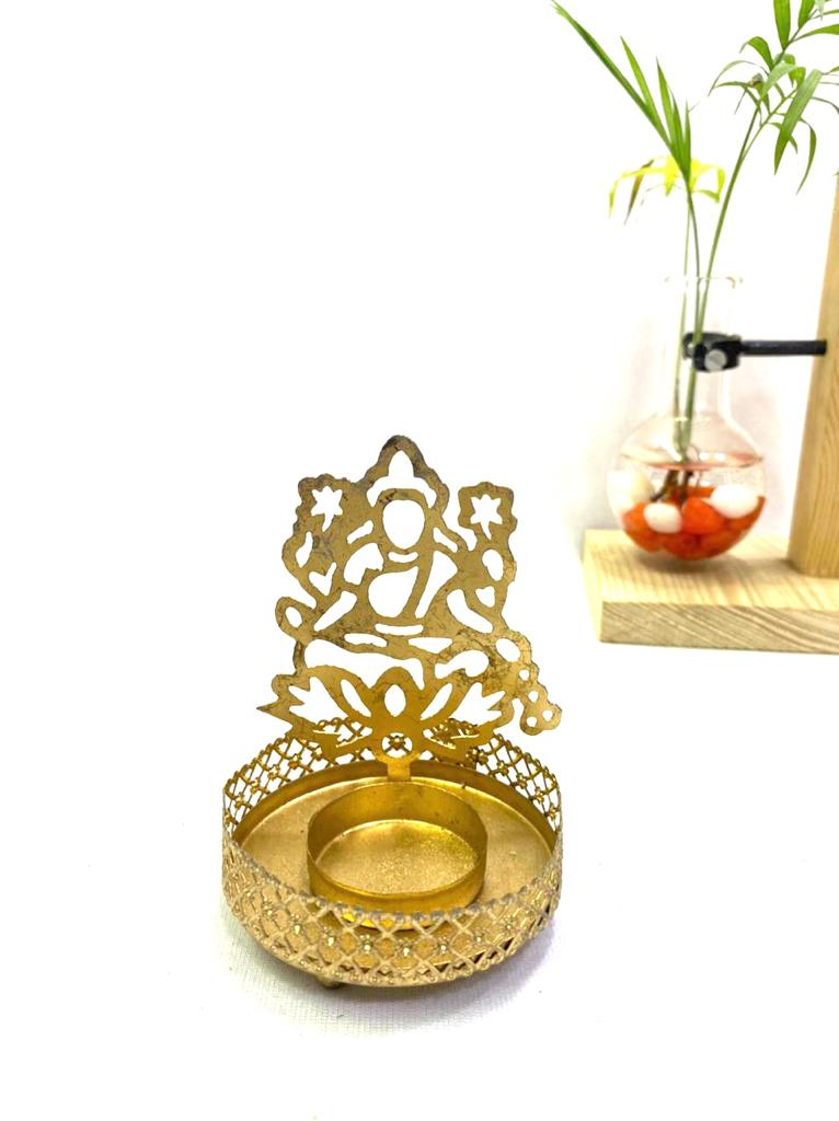 Shadow Diya Religious Figures Gifting & Wedding Gifts Candle Holders Tamrapatra - Tamrapatra