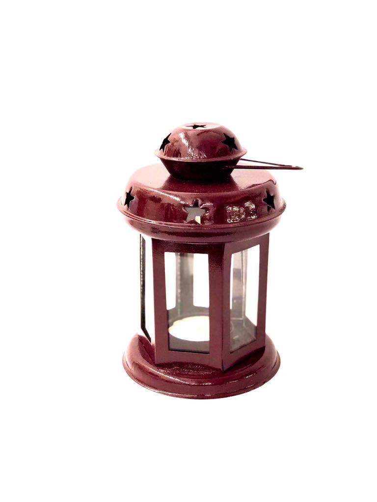 Star Designed Beautiful Lanterns Available In Multi Colors Candle Holder Tamrapatra