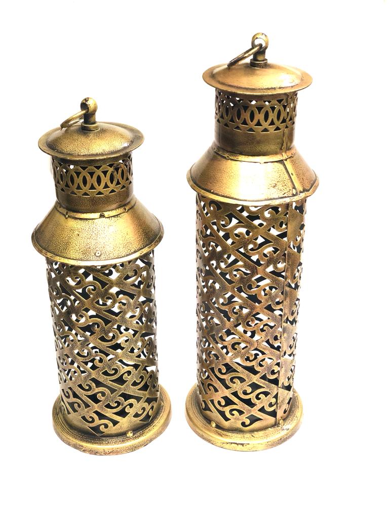 Lanterns Cutwork Vintage Style Handcrafted In India By Skilled Artisans Tamrapatra
