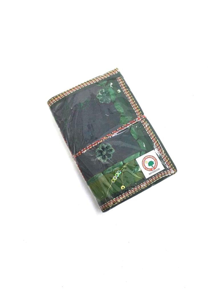 Cloth Stitched By Indian Artisans Recycled Paper Diary Size M By Tamrapatra
