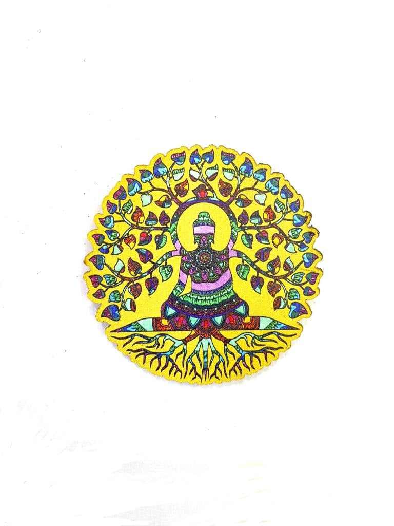 Magnets Souvenir Indian Art Designs In Various Shades Exclusive Art From Tamrapatra