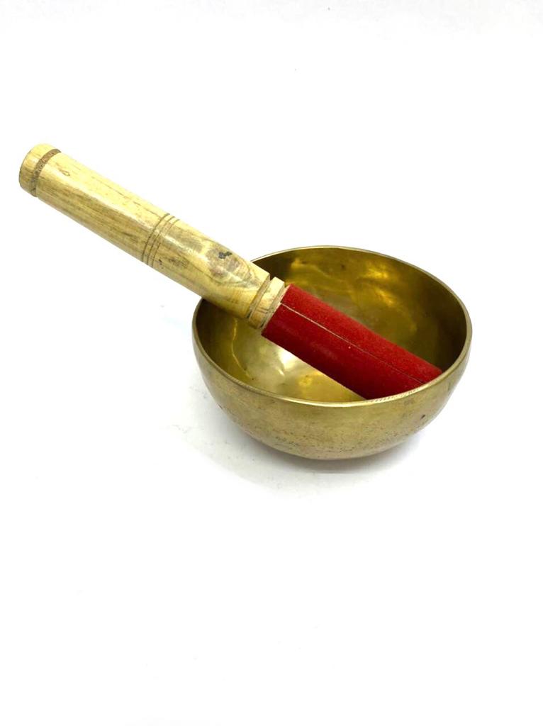 Handcrafted Brass Special Bowls For Meditation Spiritual Vibrations Tamrapatra