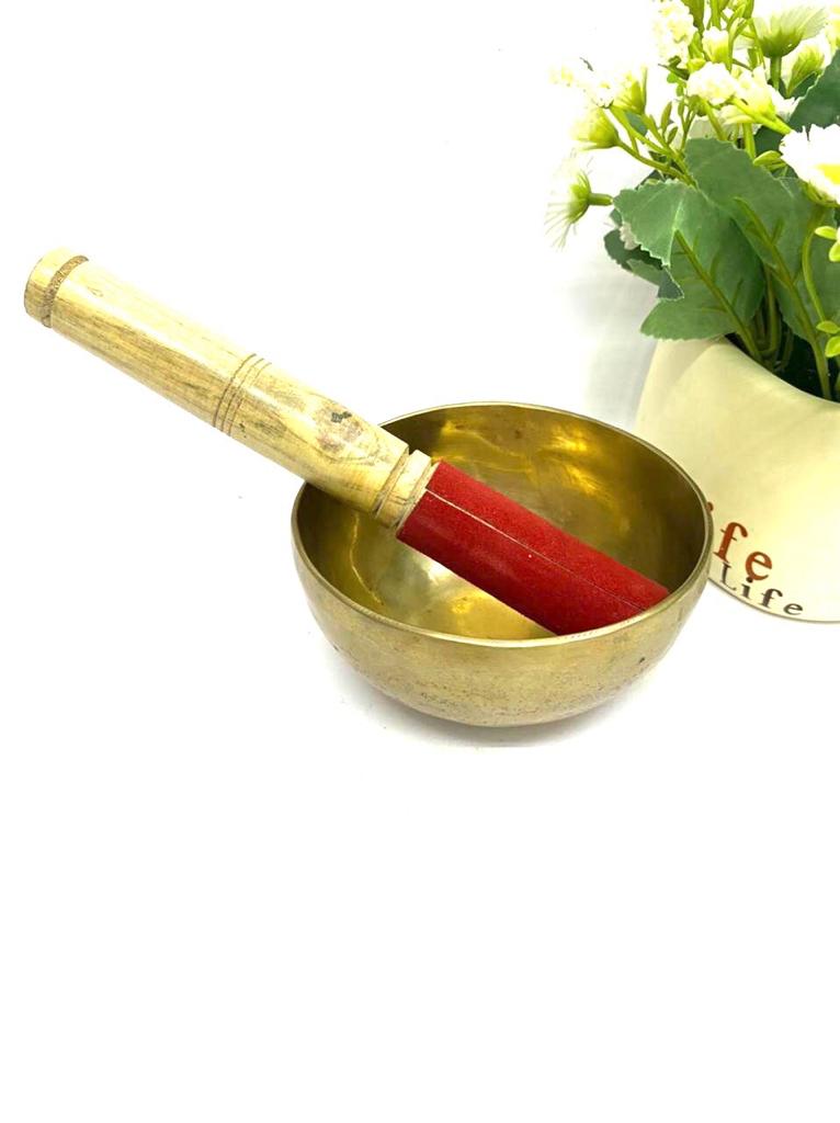 Handcrafted Brass Special Bowls For Meditation Spiritual Vibrations Tamrapatra