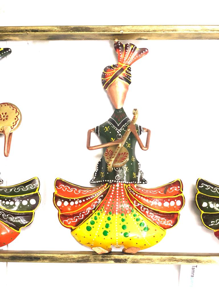 Sitting 5 Musicians Frame Decorate Your Wall Ethnic Collection By Tamrapatra
