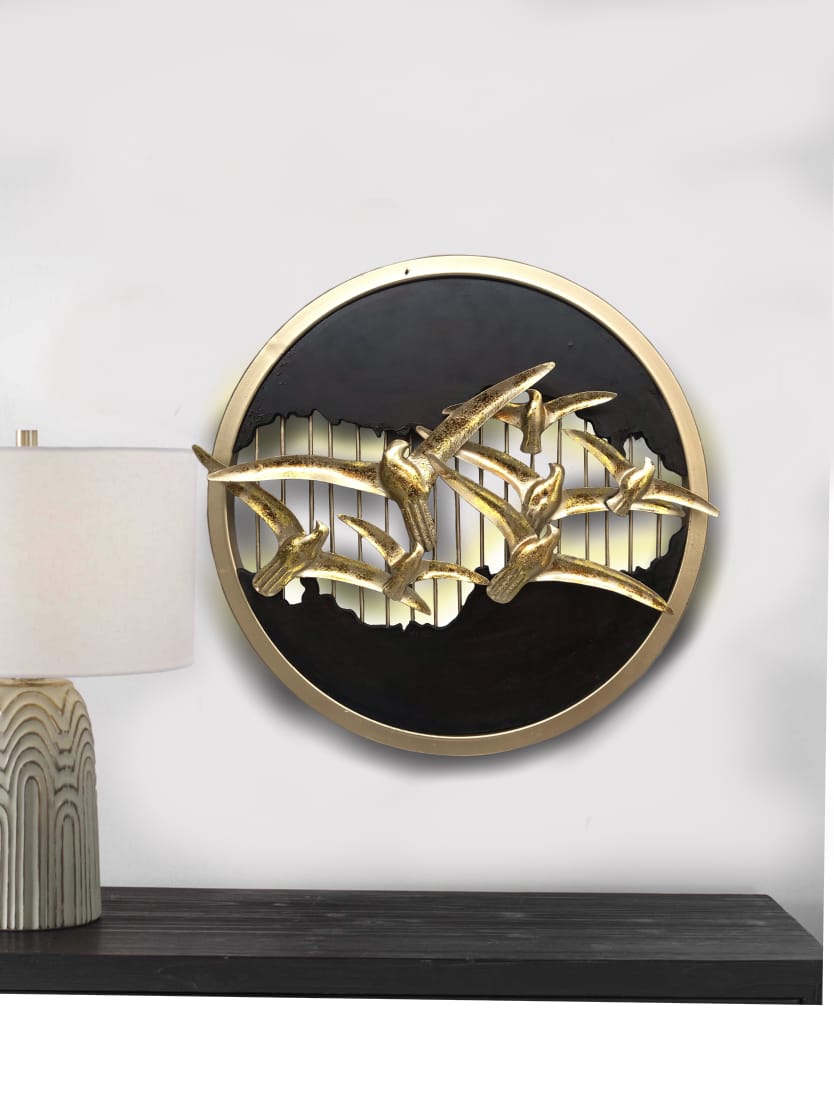 Magnificent Ring Metal Butterfly Birds Wall Décor Designed To Impress By Tamrapatra