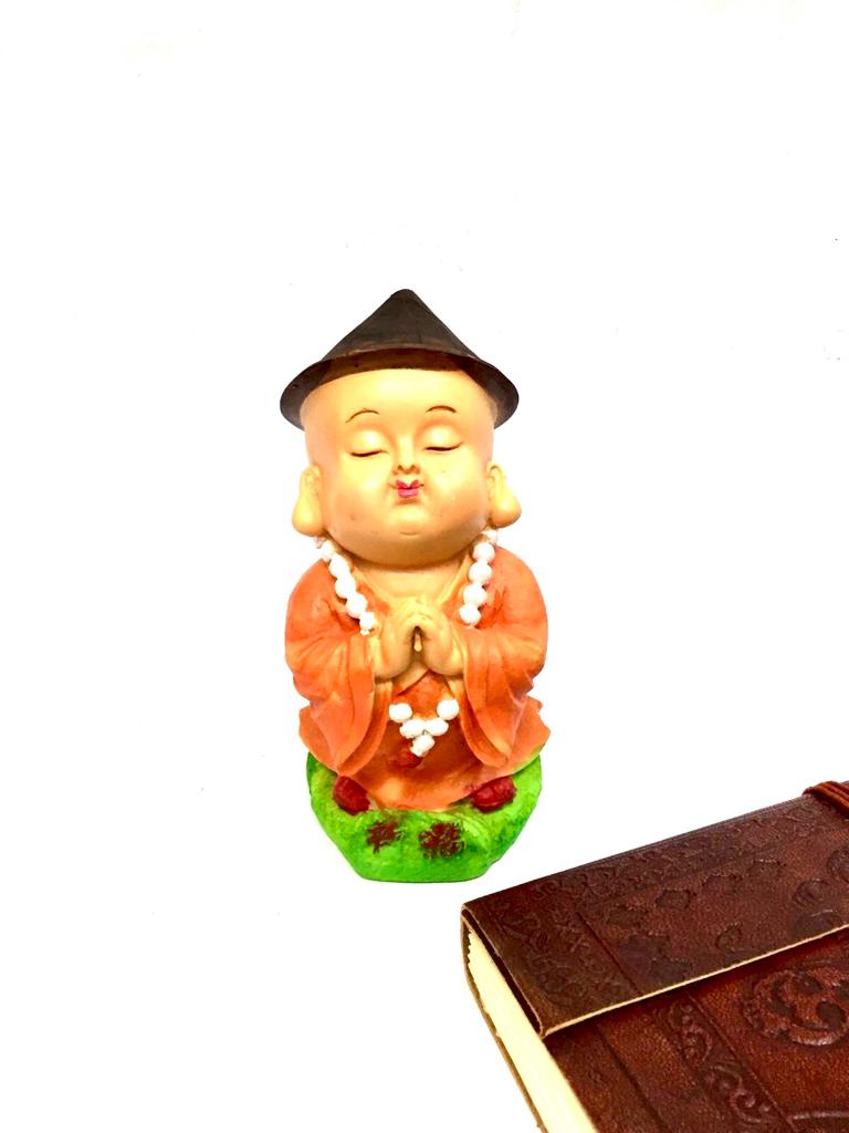 Designer Spiritual Monks Orange Designed To Suit Every Corner From Tamrapatra