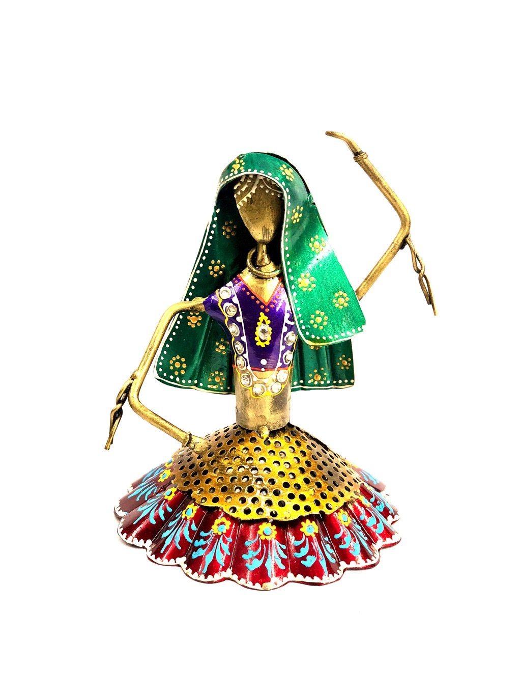 Dancing Doll Series Exclusively Hand Painted Folk Tribe By Tamrapatra
