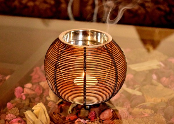Oil Burner Metal Wire Candle Holders Décor Diffusor Home Office By Tamrapatra