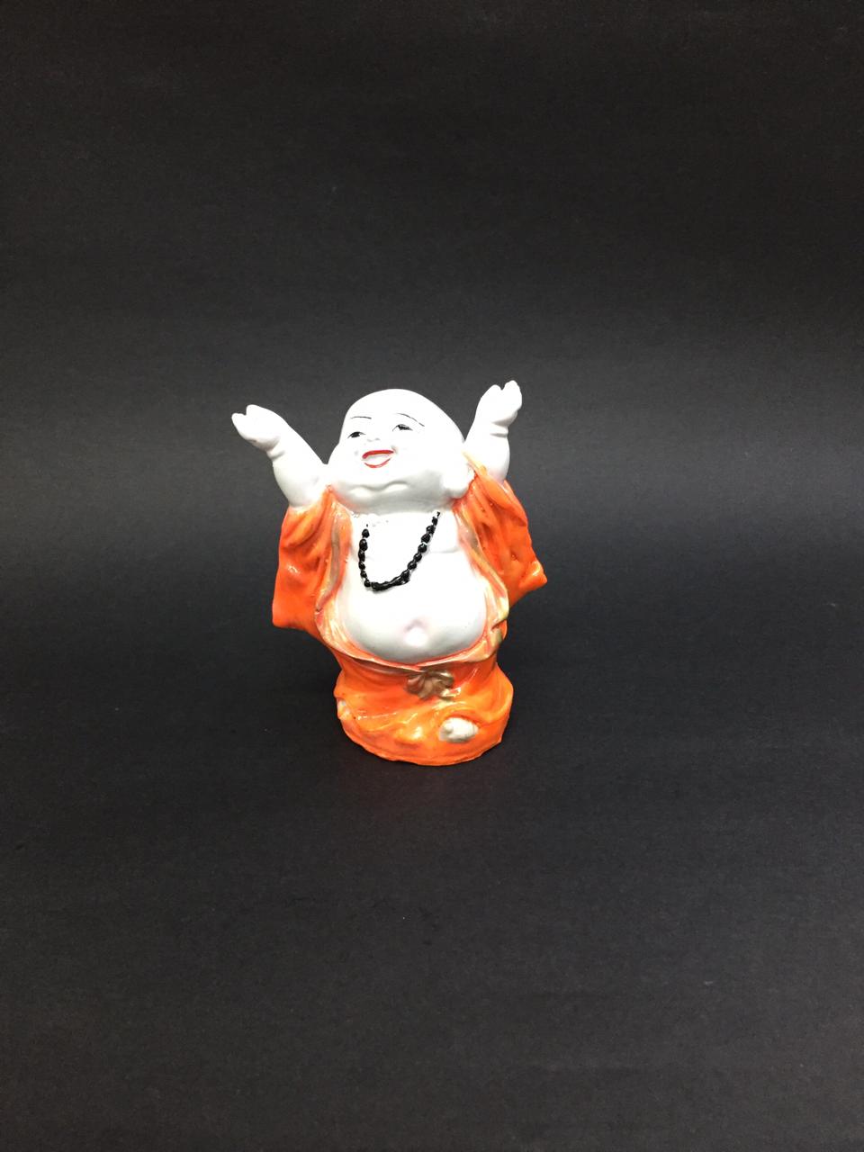 Cute Vibrant Monks In Various Shades Happy Figurines For Décor Tamrpaatra