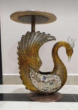 Magnificent Peacock Table For Décor Coffee Corner Stand Presented By Tamrapatra