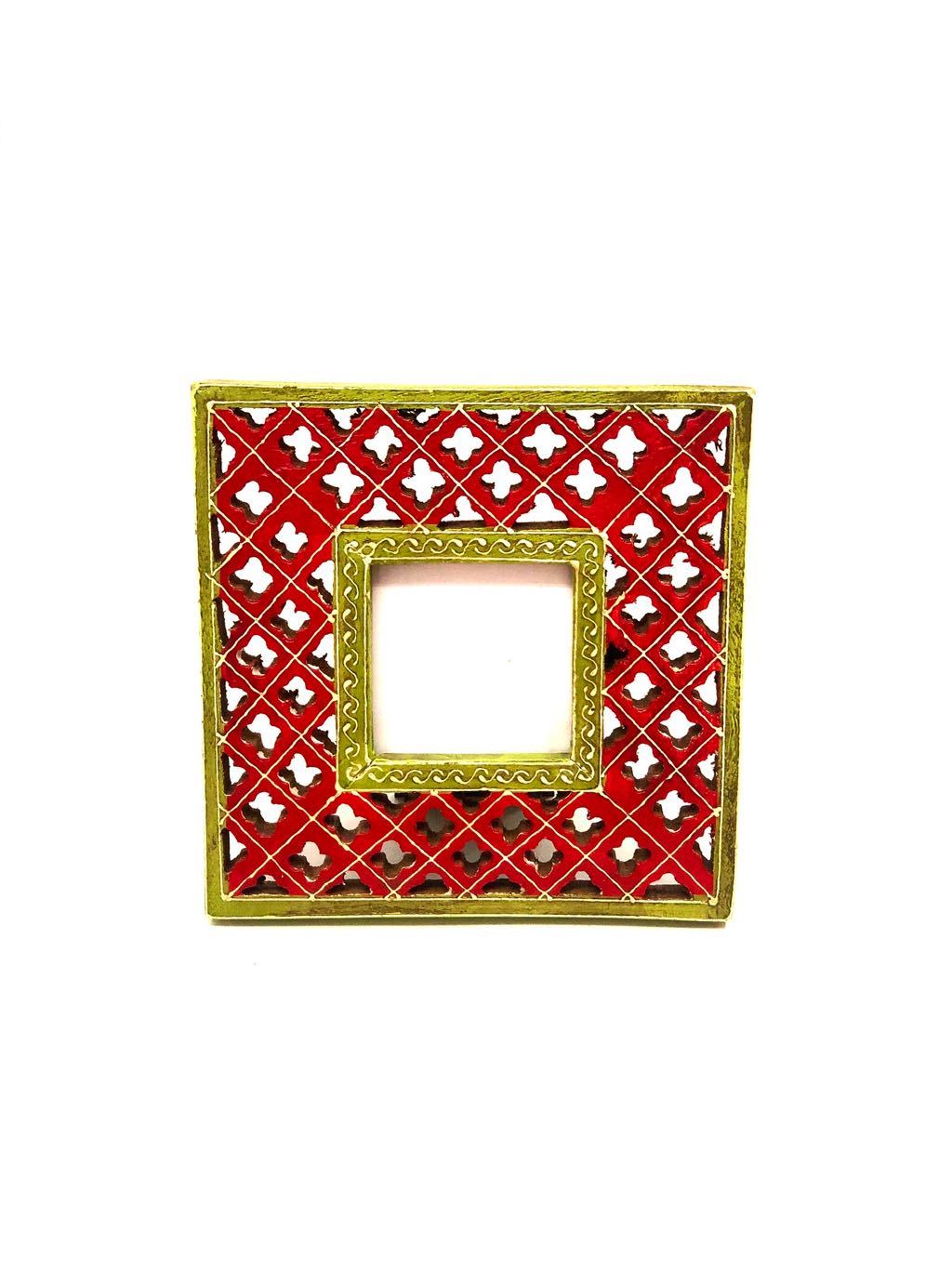 Traditional Style Wooden Photo Frame Handcrafted Gifts From Tamrapatra