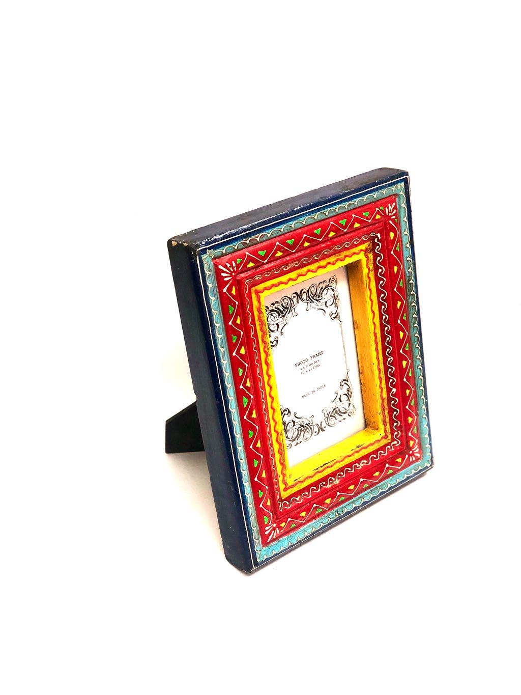 Bright Coloured Photo Frame With Premium Quality Wood From Tamrapatra