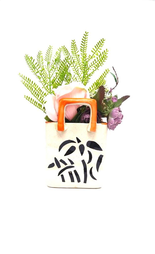 Square Shopping Bag Attractive Creations From Ceramic Art & Craft Tamrapatra