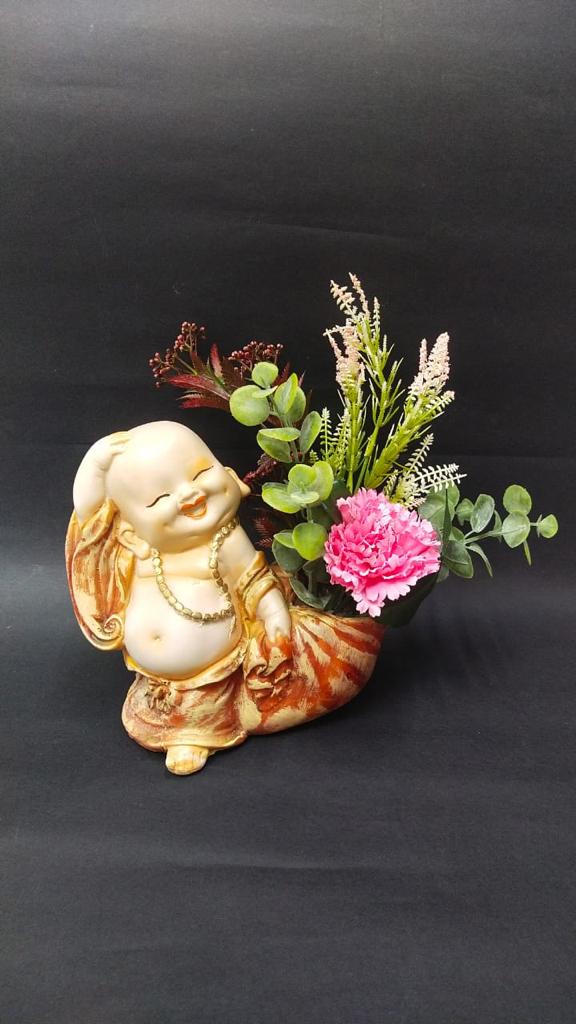 Beautiful Monks In Sweet Planters Collection Brings Happiness From Tamrapatra