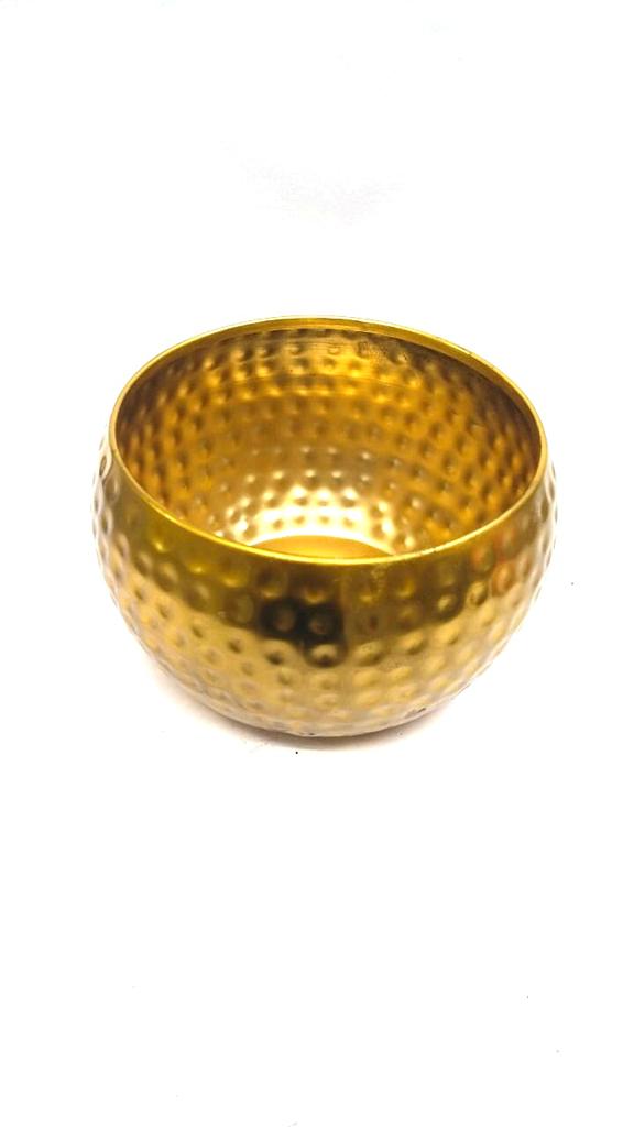 Hammered Pots For Decoration Console Dinning Office Table From Tamrapatra