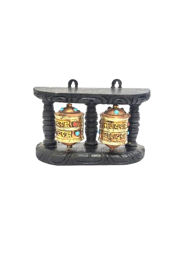 Prayer Wheels In Various Designs Spiritual Collection Brass Artware By Tamrapatra