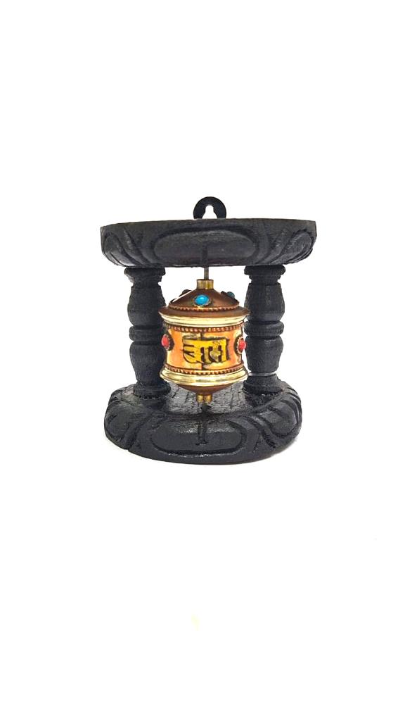 Prayer Wheels In Various Designs Spiritual Collection Brass Artware By Tamrapatra
