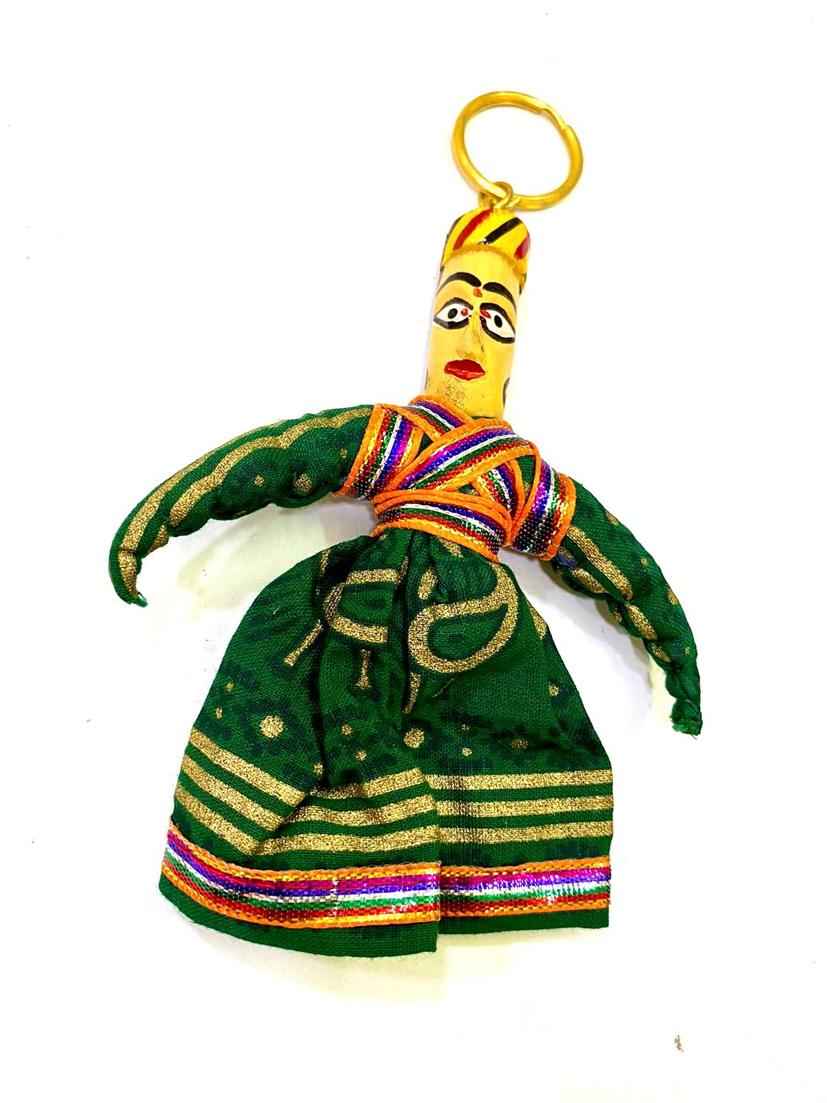 Puppet Keychain Female In Various Colors Souvenir Traditional From Tamrapatra