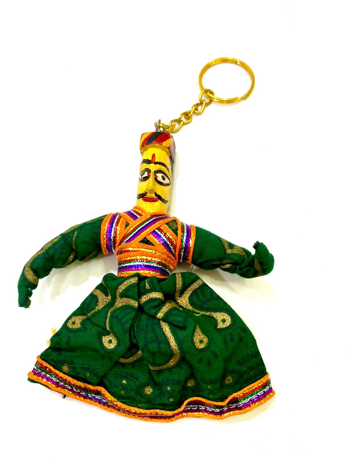 Puppet Keychains Male In Various Shades Souvenir Gifts Traditional Tamrapatra