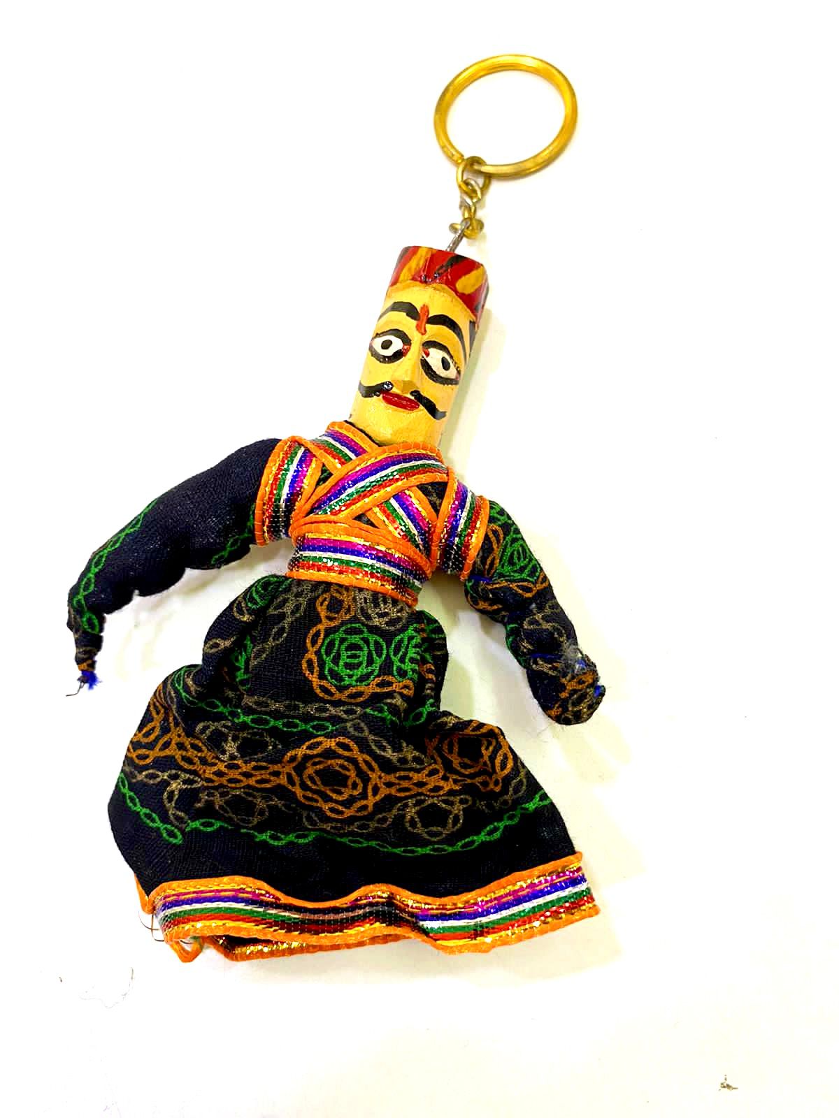Puppet Keychains Male In Various Shades Souvenir Gifts Traditional Tamrapatra
