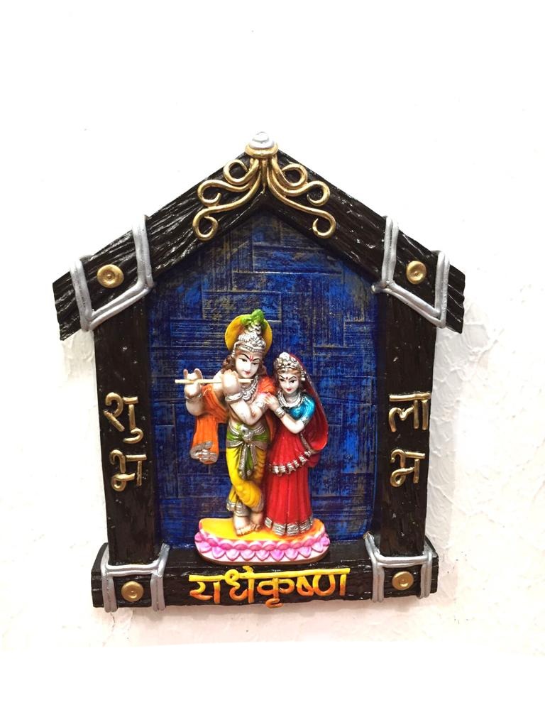 Radha Krishna House Style Weather Proof Resin Hangings Collection Tamrapatra