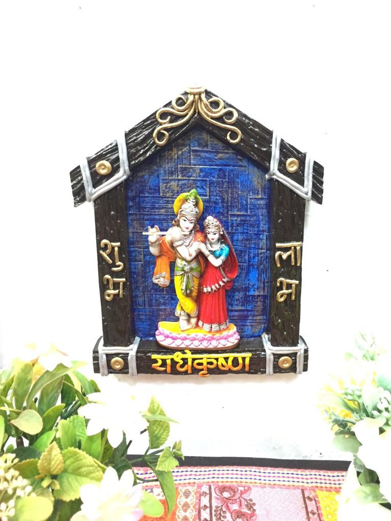 Radha Krishna House Style Weather Proof Resin Hangings Collection Tamrapatra